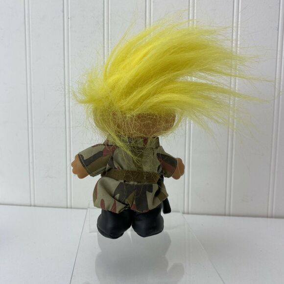 Army Troll Lot (3) 2-Thomas Dam 9” Soldier Trolls 604 - 1 Russ 5” Soldier Troll - Picture 11 of 12